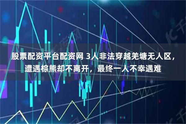 股票配资平台配资网 3人非法穿越羌塘无人区，遭遇棕熊却不离开，最终一人不幸遇难